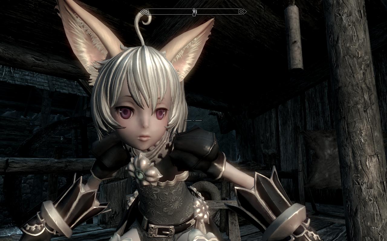 Skyrim Anime Girl Mod